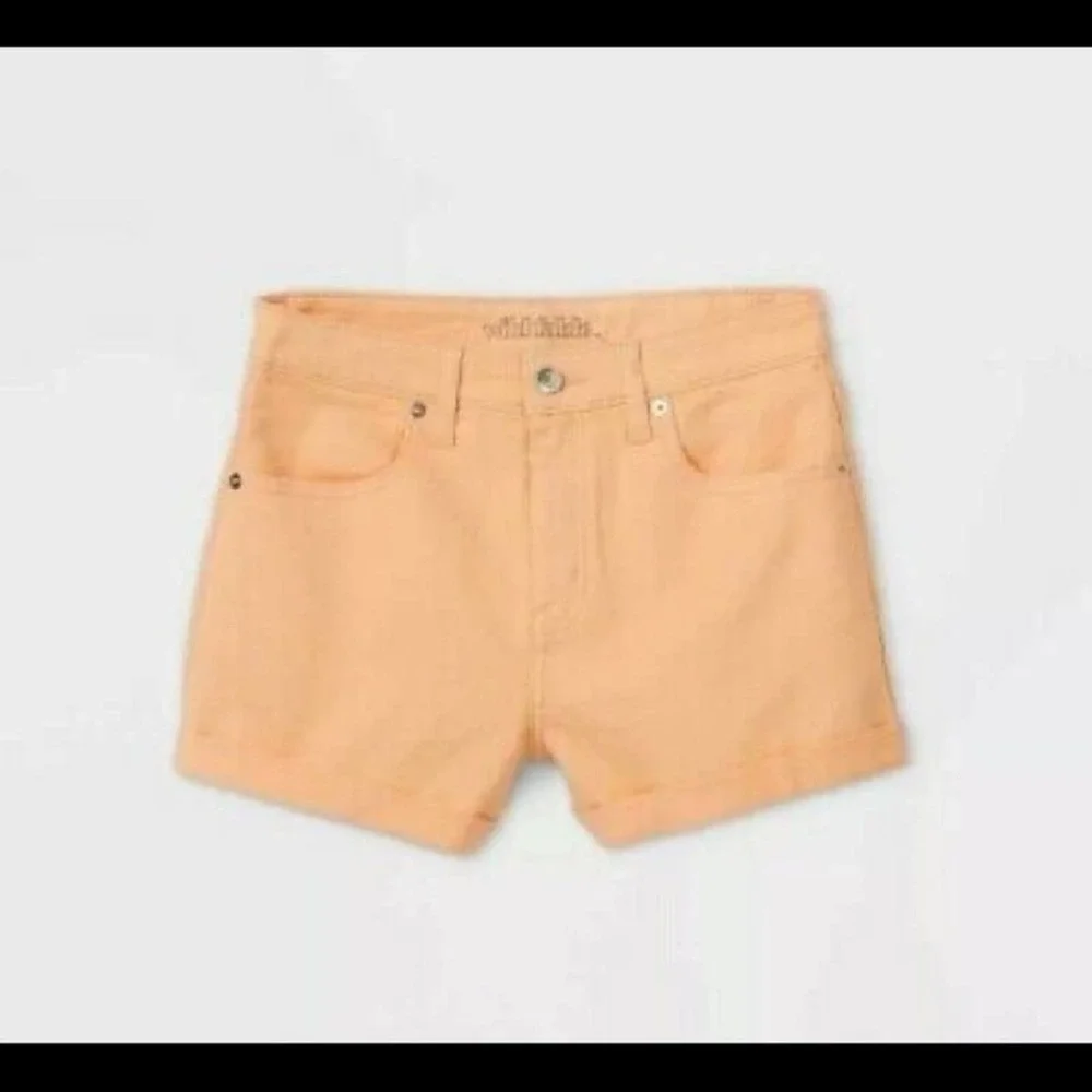 Wild Fable Women's High-Rise Rolled Cuff Jean Shorts NWT 14 - Picture 5 of 7
